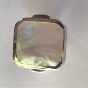 Sterling silver Mother of Pearl ring